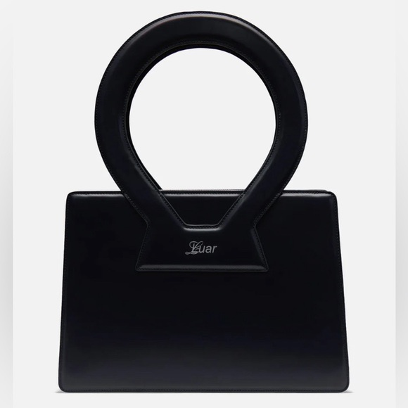 LUAR genuine leather bag, never used. Black Anna tote. - Picture 1 of 3